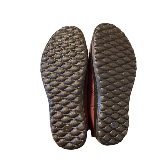 Womens Waterproof Insulated Winter Slip-On Shoes Red Fur Lining Size 41 Non-Slip - Picture 5 of 6